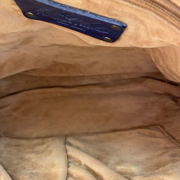 Patricia Nash Avellino Crossbody Purse Brown Black - Picture 15 of 16